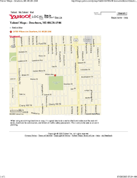 Map to Levagood Park