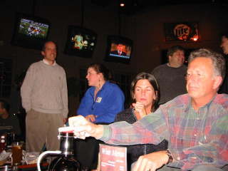 Bob and Kim Barrett brought homebrew to the December Meeting