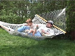 HBD janitor relaxing with son